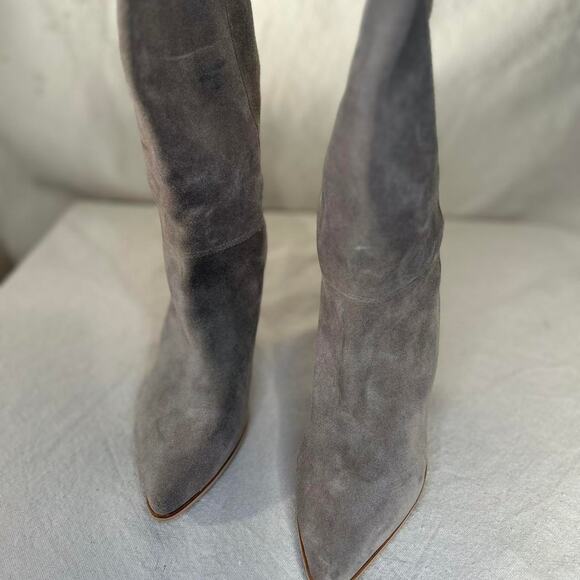 Jeffery campbell taupegrey suede ankle - Picture 5 of 8